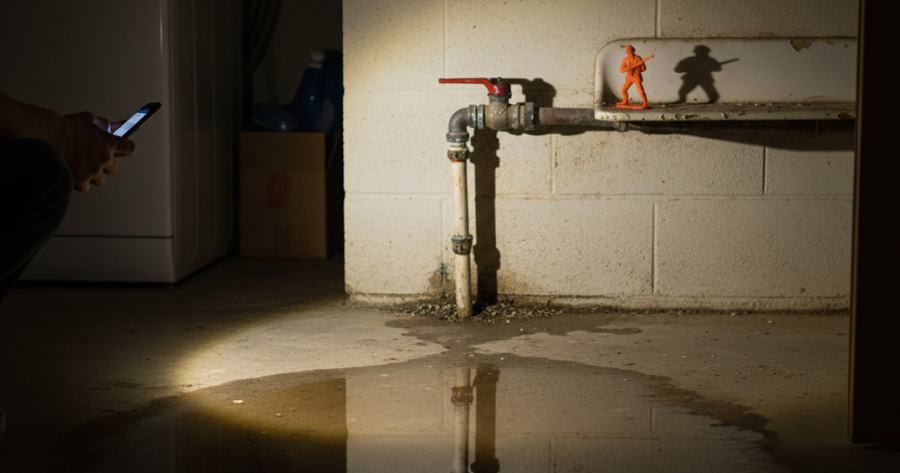 An emergency plumber costs $300 to $600 before parts in 2026